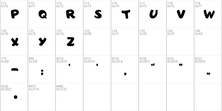 AutoToy font