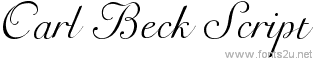 Carl Beck Script