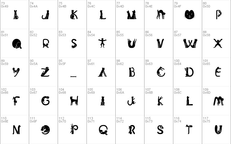 Cat Font