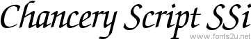 Chancery Script SSi