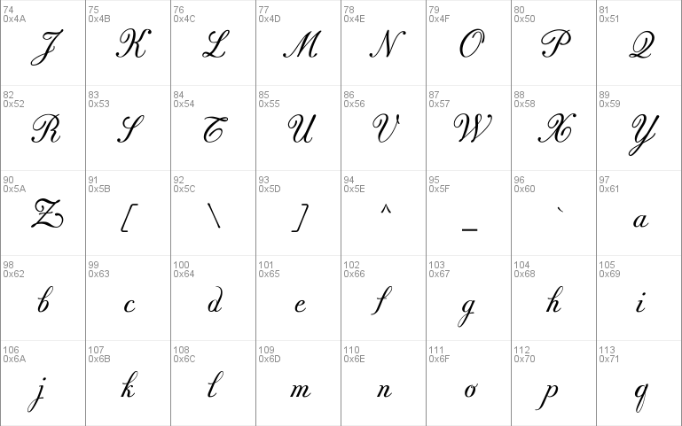 Donna Bodoni Ce Script