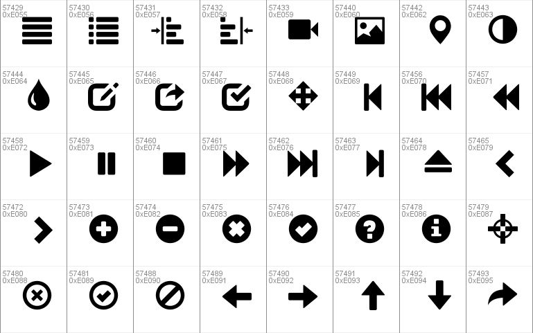 GLYPHICONS Halflings