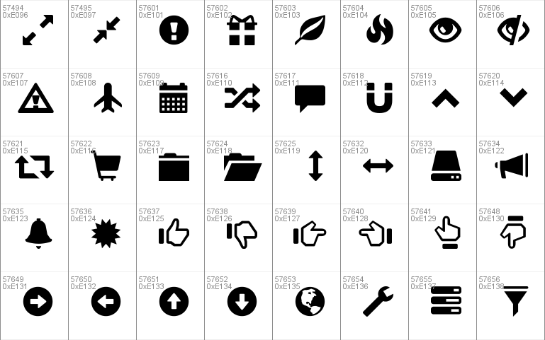 GLYPHICONS Halflings