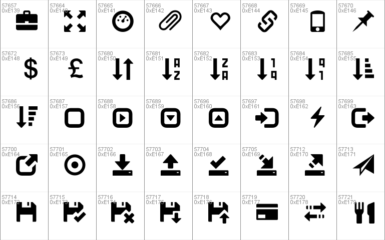 GLYPHICONS Halflings