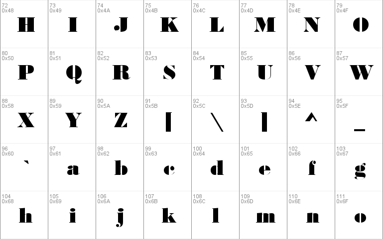 Bodoni Becker No2 Ultra