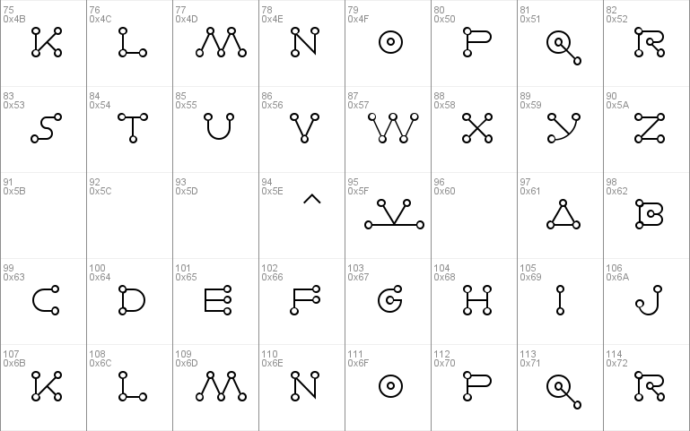 Celestial Alphabet