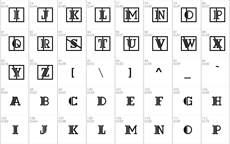 Dextor Becker Initials