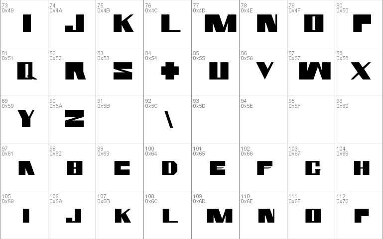 Rammstein Font Made By: AiR