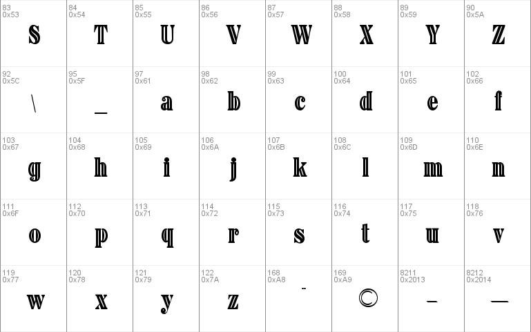 Sphinx Condensed Inline