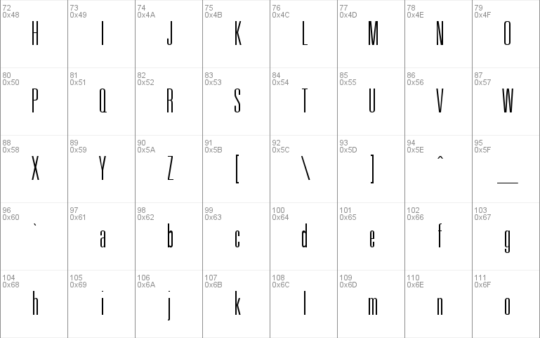 Uniform Ultra Condensed Light