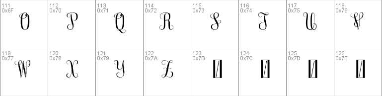 Free Monogram Beta