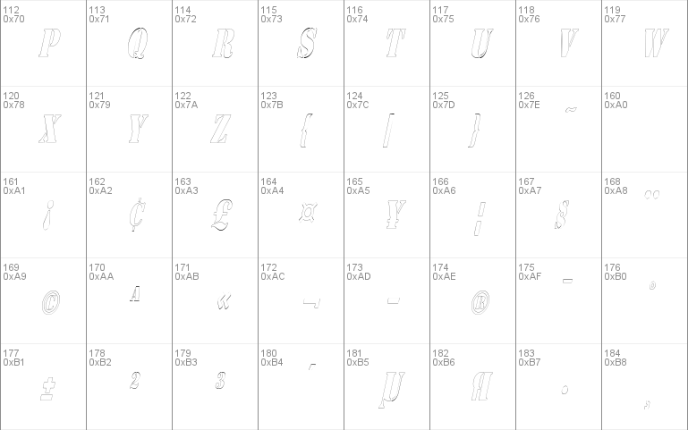 CargoOutlineCondensed