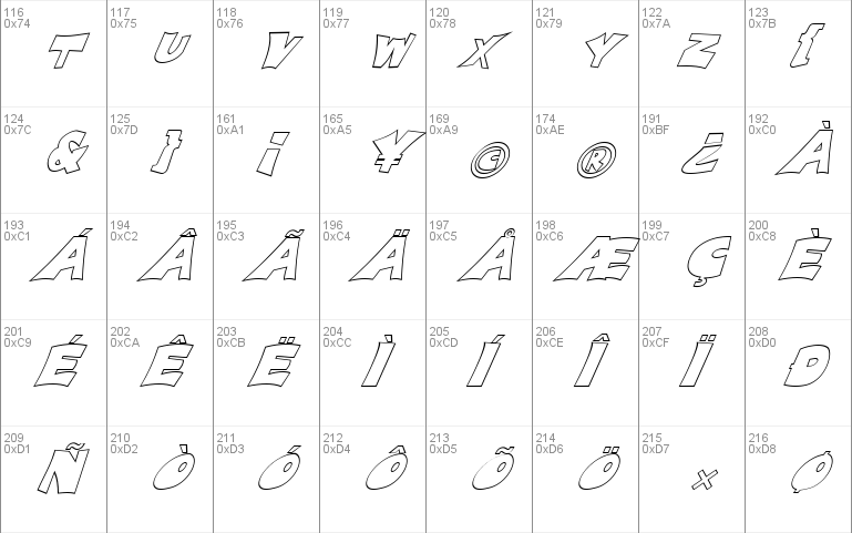 FZ JAZZY 10 HOLLOW ITALIC