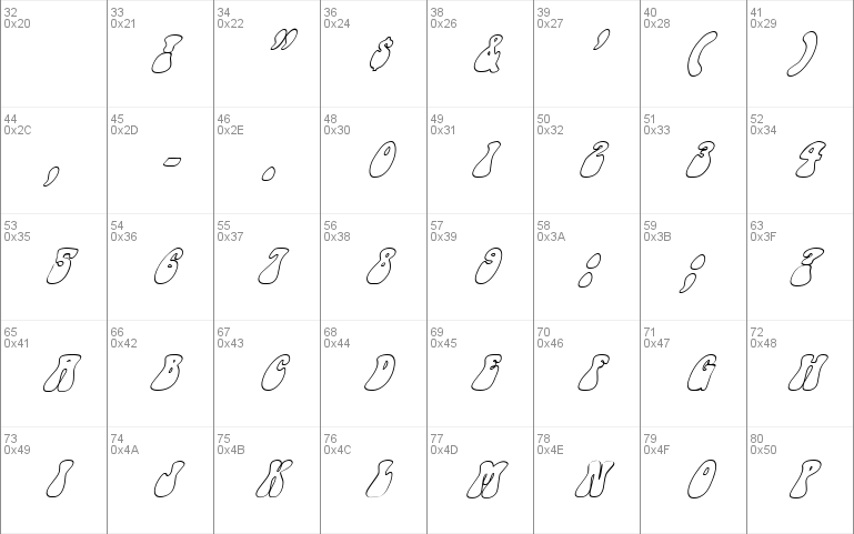 FZ JAZZY 14 HOLLOW ITALIC