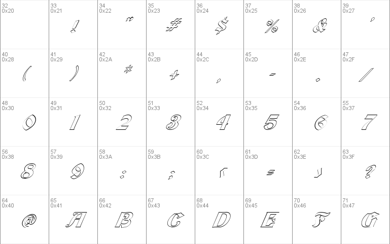 FZ JAZZY 19 HOLLOW ITALIC