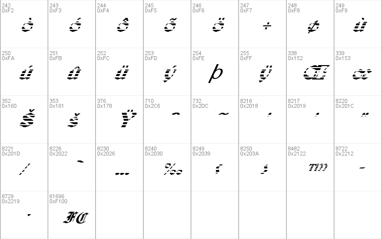 FZ JAZZY 19 STRIPED ITALIC