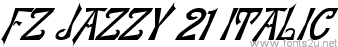 FZ JAZZY 21 ITALIC