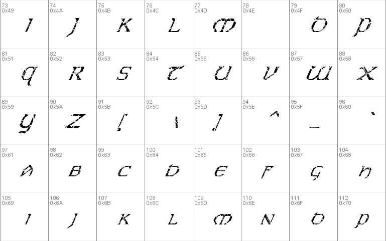 FZ JAZZY 31 CRACKED ITALIC