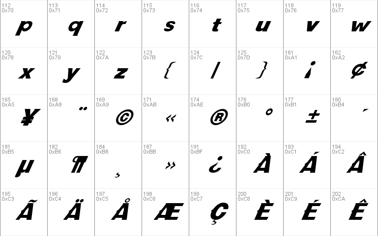 FZ JAZZY 36 ITALIC