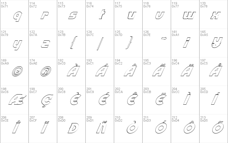 FZ JAZZY 52 HOLLOW ITALIC