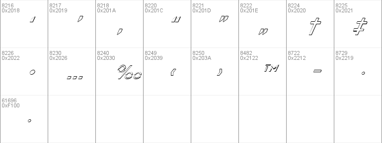 FZ JAZZY 54 3D ITALIC