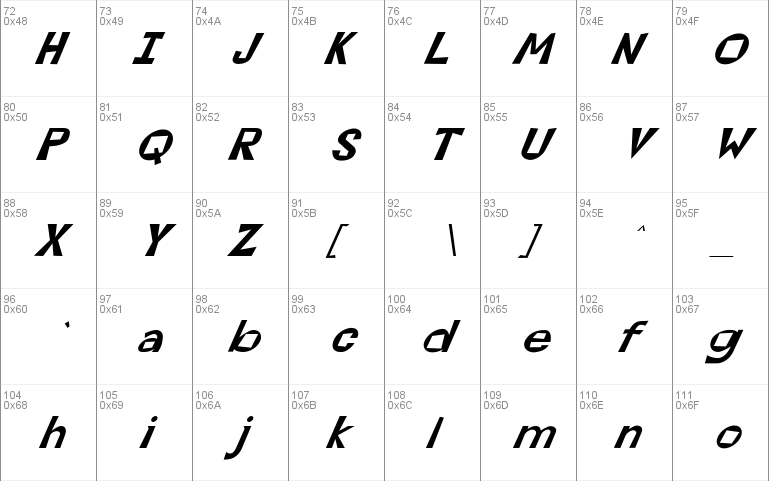 FZ JAZZY 7 ITALIC