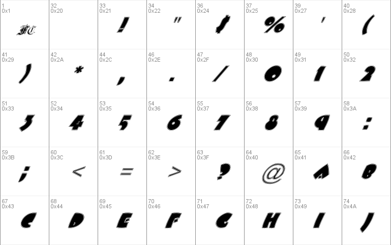 FZ JAZZY 9 CONTOUR ITALIC