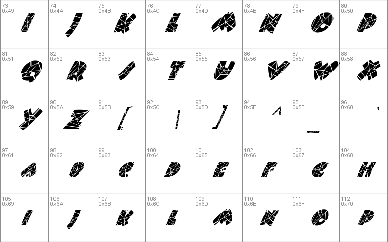 FZ JAZZY 9 CRACKED ITALIC