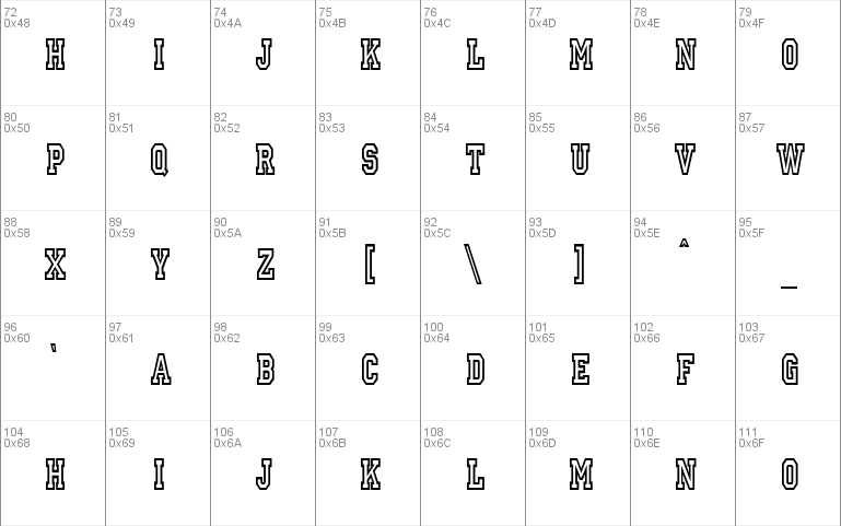 IvyLeagueCondensedOutline