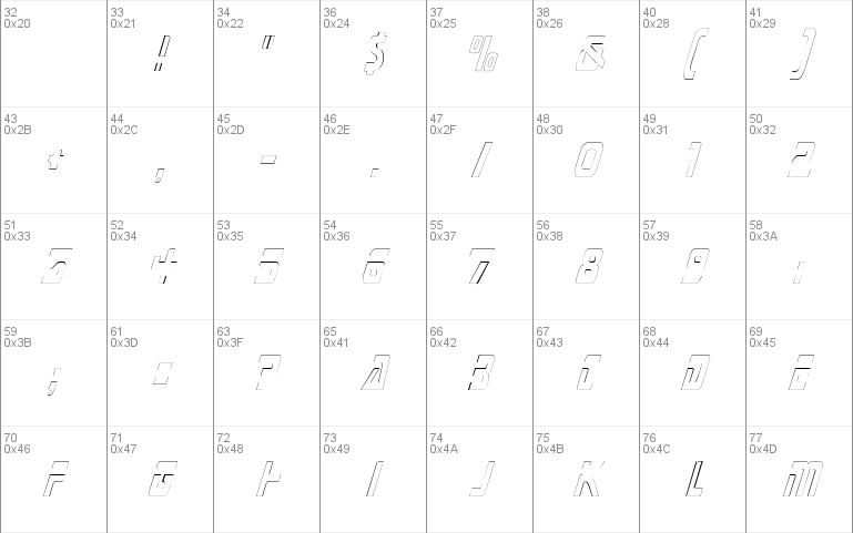 MarinerCondensedOutline