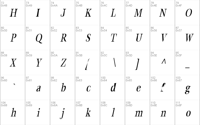 MatureCondensed