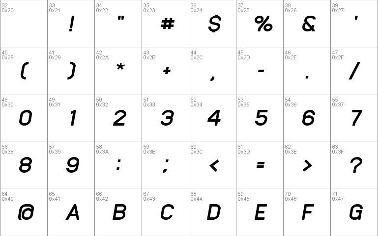 MonarkRegular Oblique