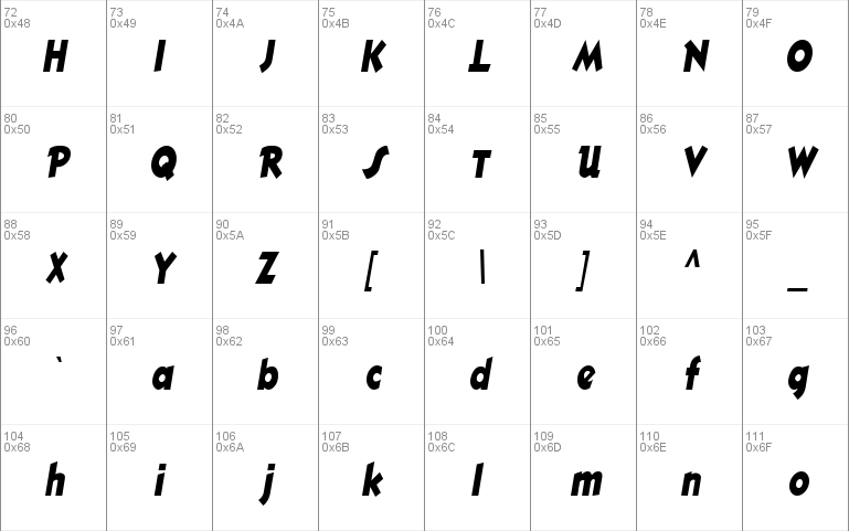 OleCondensed