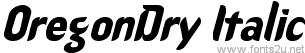 OregonDry Italic