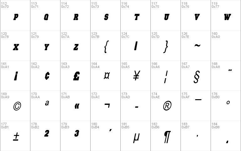 Princeton Solid-Condensed