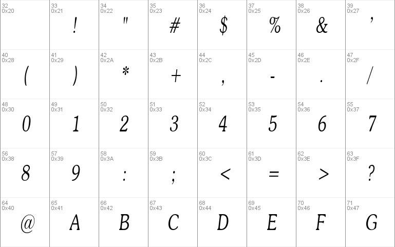 SouvienneCondensed