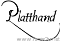 Platthand