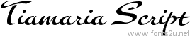 Tiamaria Script