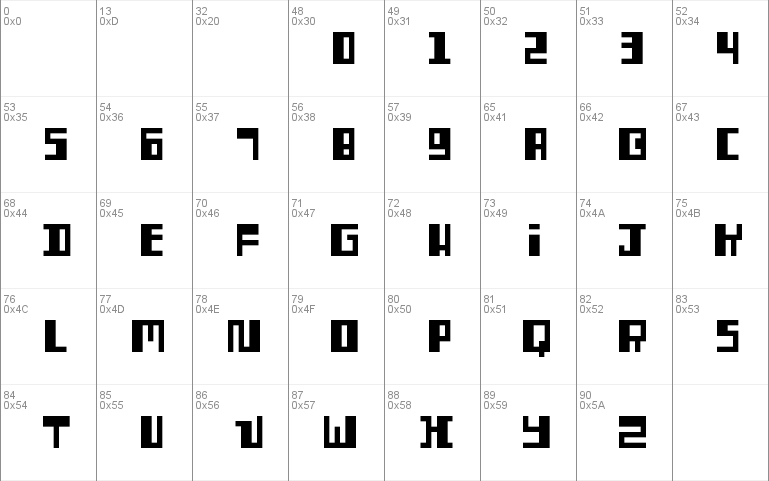 DMD Font