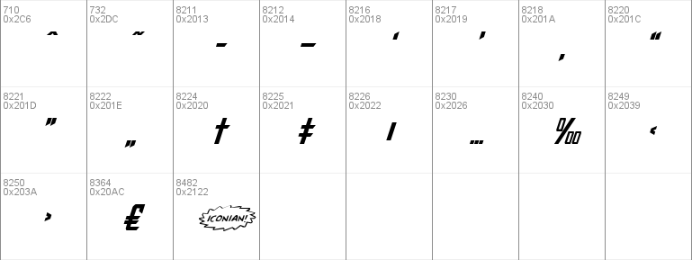 Nemesis Enforcer Expanded Italic