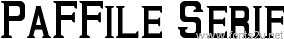 PaFFile Serif
