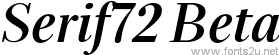 Serif72 Beta