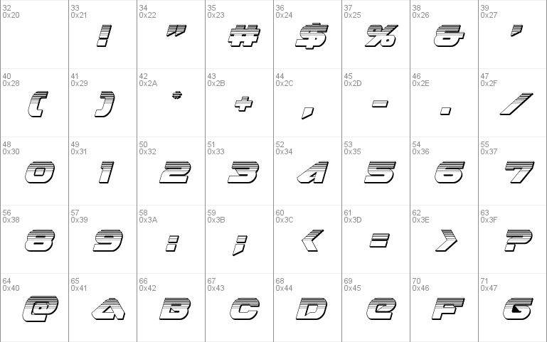 Skyhawk Platinum Italic