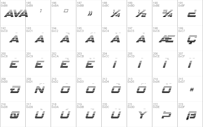 Spy Agency Gradient Italic