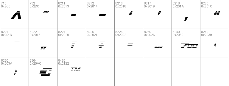 Spy Agency Gradient Italic