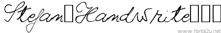 Stefan_Handwrite1.0