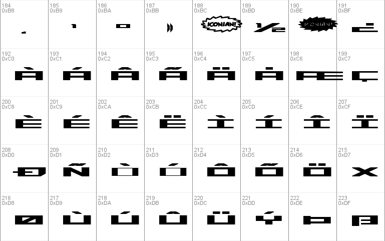 Trireme Expanded Bold