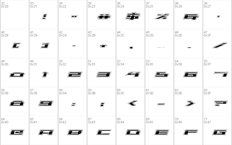 Trireme Laser Academy Italic