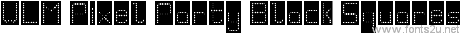 WLM Pixel Party Black Squares
