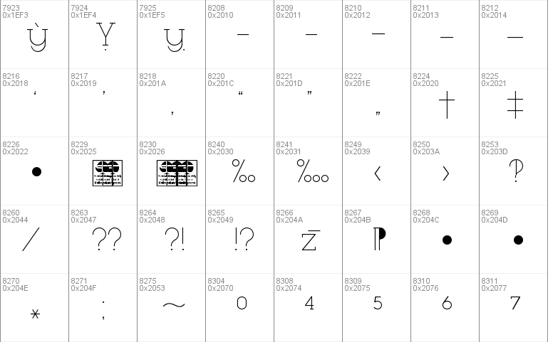 Typo GeoSlab Thin Demo